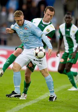 Niklas Skoog, Malmö och Mikkel Jensen, Hammarby