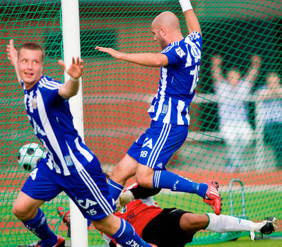 Jacob Johansson, IFK Göteborg. Jubel