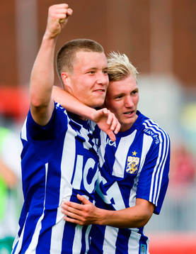 Jacob Johansson, IFK Göteborg. Jubel