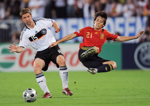 Thomas Hitzlsperger och David Silva