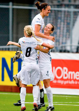Frida Nordin, Therese Sjögran, Therese Lundin, LdB Malmö,