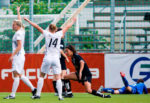 Maria Aronsson, Manon Melis, LdB Malmö. Jane Thörnqvist,