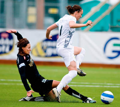Ingrid Stensland, Kopparberg/Göteborg. Therese Sjögran,