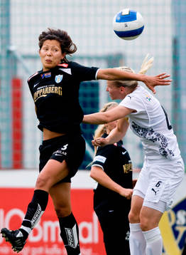 Jane Törnqvist, Kopparberg/Göteborg. Maria Aronsson, LdB