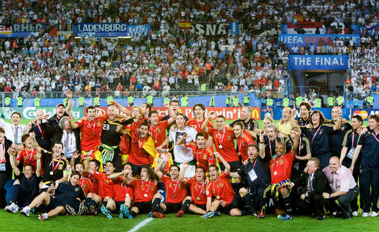 Europa Mästarna Spanien