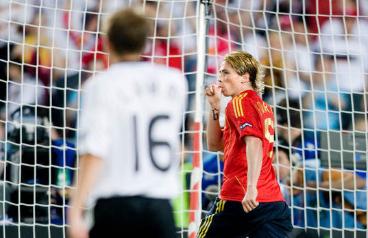 Fernando Torres, Spanien, jubel
