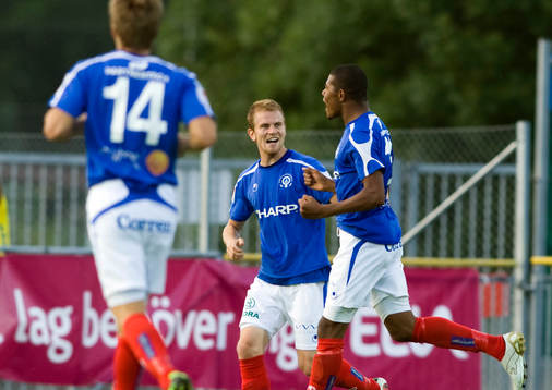 Pontus Karlsson och Ricardo Santos, Åtvidaberg, jubel