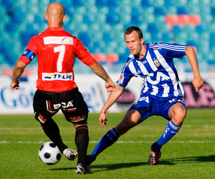 Mattias Thylander, Trelleborg. Hjalmar Jonsson, IFK
