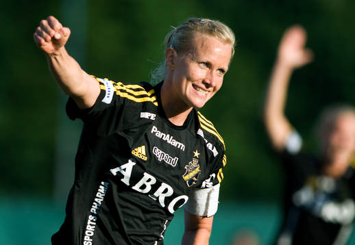 Anne Mäkinen, AIK, jubel