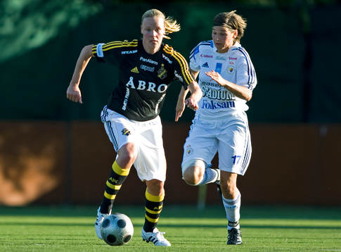 Laura Kalmari, AIK och Ariane Hingst, Djurgården