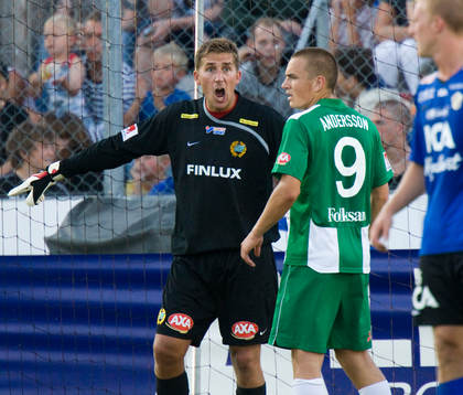 Kristoffer Björklund, målvakt