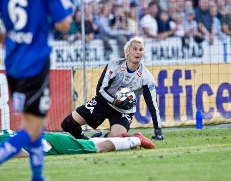 Magnus Bahne, målvakt, Halmstad