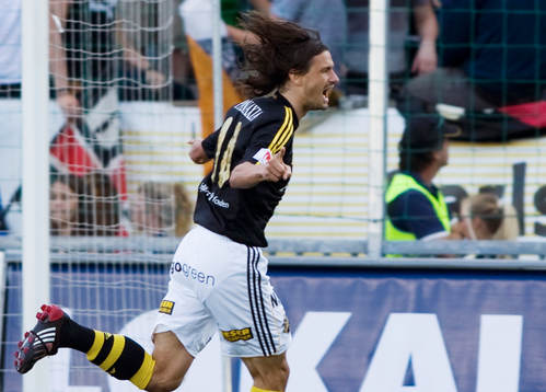 Iván Óbolo, AIK, jubel