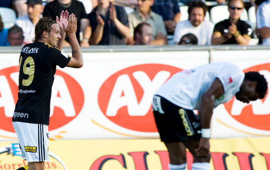 Jorge Anchén, AIK, jubel