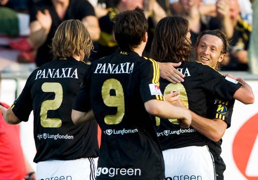 Jorge Anchén, AIK, jubel