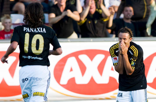 Jorge Anchén, AIK, jubel