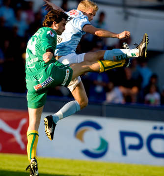 Joakim Nilsson, Malmö och Aleksandar Kitic, Ljugskile