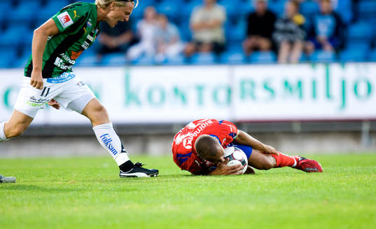 Tommy Lysén och Henrik Larsson