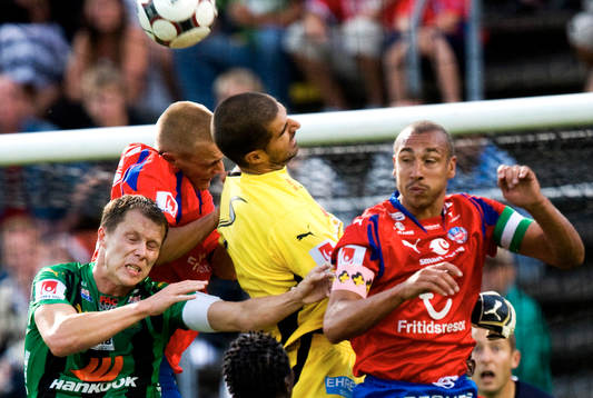 målvakt, Dime Jankulovski, Joel Ekstrand, Daniel Andersson