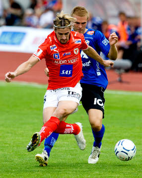 Jesper Westerberg, Halmstad och Cesar Santin, Kalmar