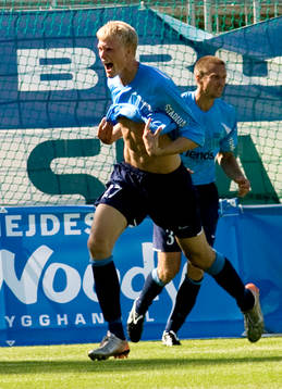 Tom Söderberg, Häcken. Jubel