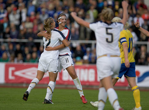 Carli Lloyd, USA, jubel