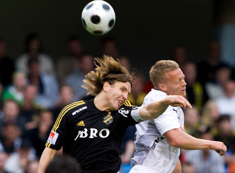Nils-Eric Johansson, AIK och Björn Andersson, GAIS