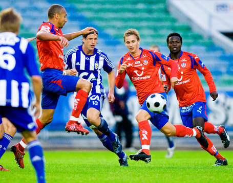 Gustav Svensson, IFK Göteborg. Henrik Larsson, Fredrik