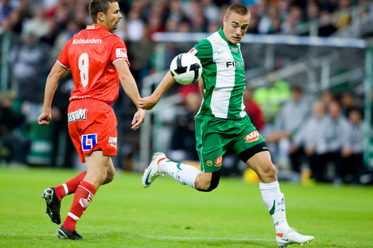 Petter Andersson, Hammarby och Kristoffer Arvhage, IFK