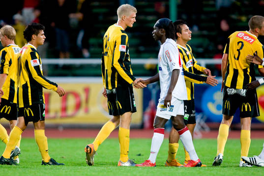 Tack för matchen, bla Tom Söderberg, Häcken, och Lamin
