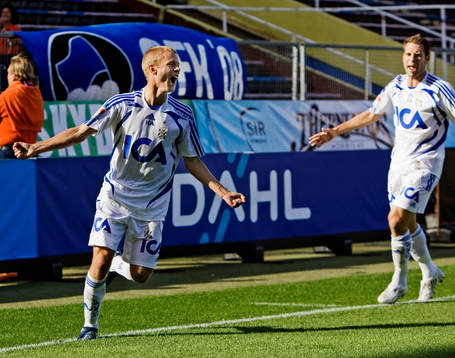 Robin Söder, IFK Göteborg, jubel