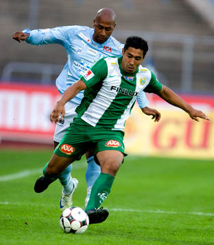 Jeffrey Aubynn, Malmö och Sebastian Castro-Tello, Hammarby