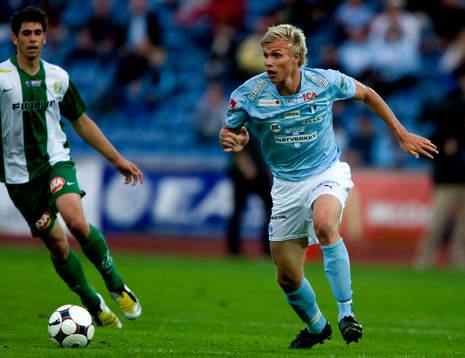 Robin Nilsson, Malmö och Carlos Gaete, Hammarby