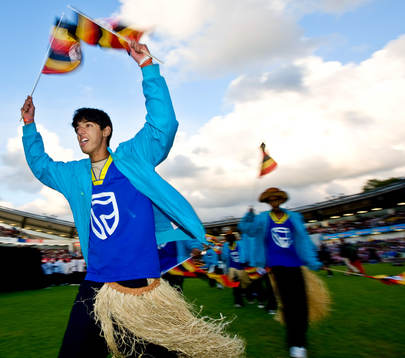 Fotboll, ungdom, Gothia Cup, Invigning