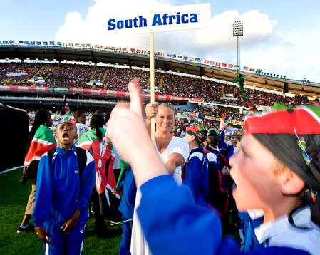 Fotboll, ungdom, Gothia Cup, Invigning