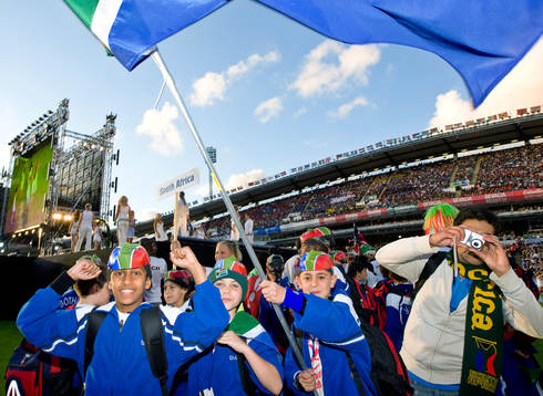 Fotboll, ungdom, Gothia Cup, Invigning