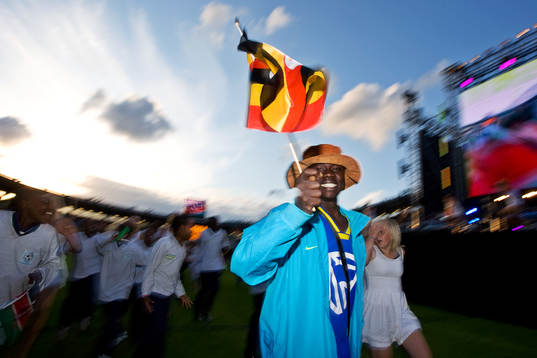 Fotboll, ungdom, Gothia Cup, Invigning