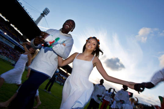 Fotboll, ungdom, Gothia Cup, Invigning