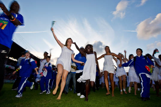 Fotboll, ungdom, Gothia Cup, Invigning