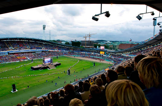 Fotboll, ungdom, Gothia Cup, Invigning