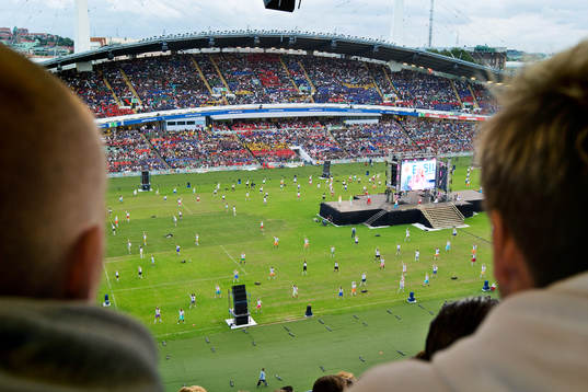 Fotboll, ungdom, Gothia Cup, Invigning