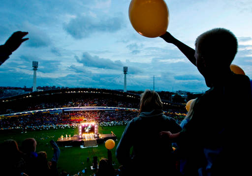 Fotboll, ungdom, Gothia Cup, Invigning