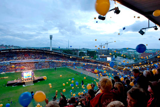 Fotboll, ungdom, Gothia Cup, Invigning