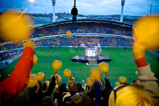 Fotboll, ungdom, Gothia Cup, Invigning