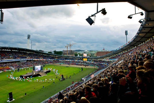 Fotboll, ungdom, Gothia Cup, Invigning