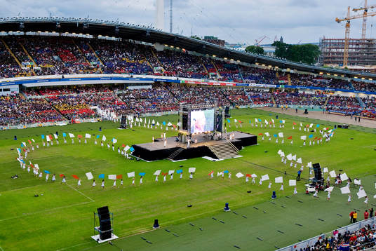 Fotboll, ungdom, Gothia Cup, Invigning