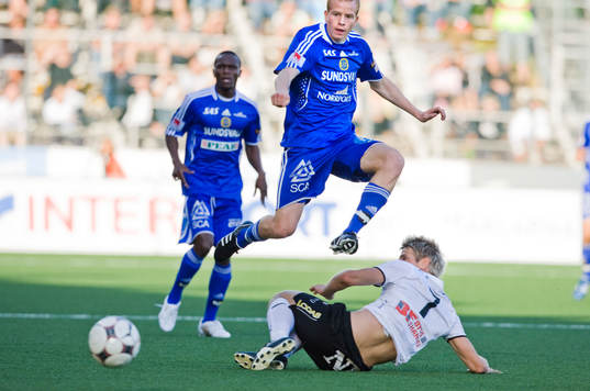 Ari Freyr Skulason, Sundsvall, och Magnus Kihlberg, Örebro