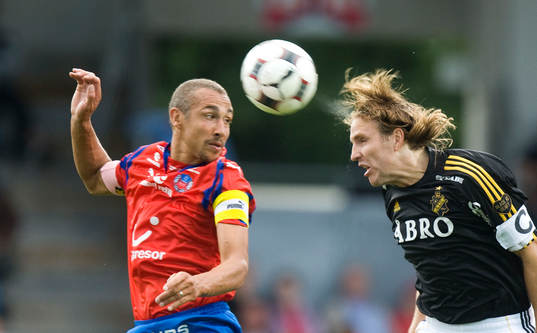 Nils-Eric Johansson nickduell med Henrik Larsson