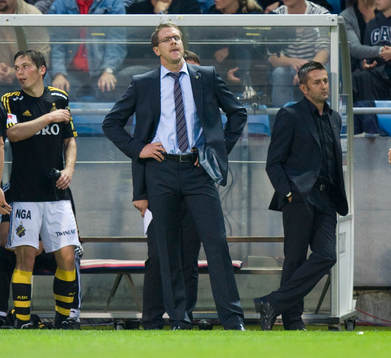 Uppgivet på AIK-bänken, Rikard Norling, tränare
