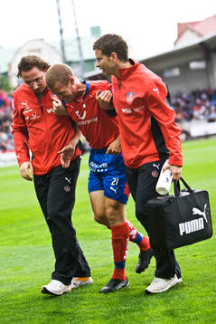 Christoffer Andersson, skada, läkare, sjukvårdare.